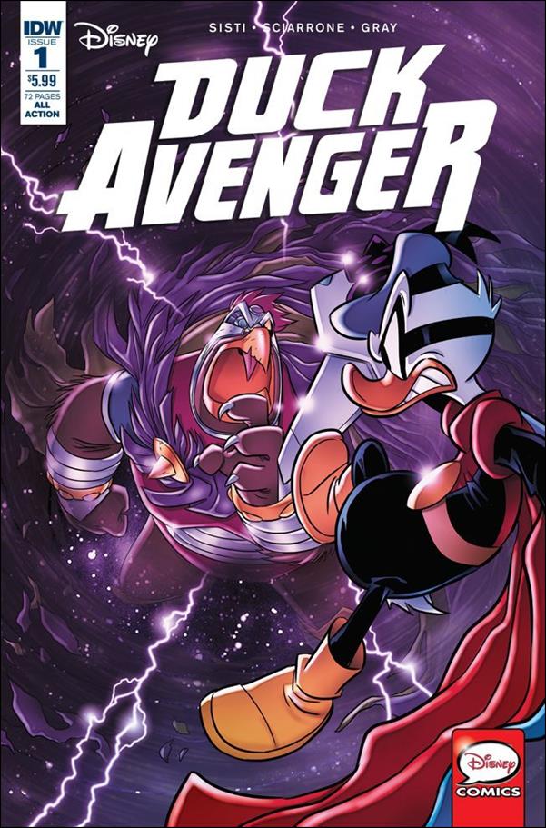 Duck Avenger issue 1 Claudio Sciarrone Cover