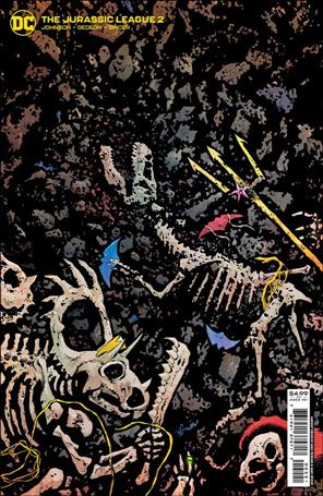 Jurassic League issue 2-B Mike Perkins Cardstock Cover