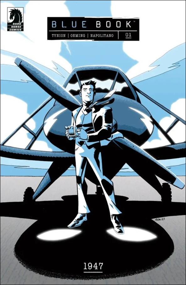 Blue Book: 1947 issue 1-B Michael Avon Oeming Foil Cover