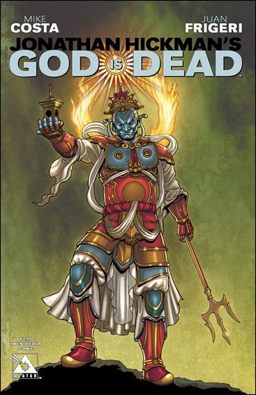 God is Dead issue 24-D Jacen Burrows Iconic Cover