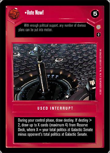 Star Wars: Coruscant Limited (Base Set) card 62 Vote Now!
