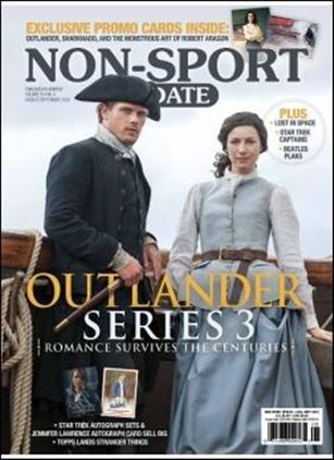 Non-Sport Update (2018) issue 4 Polybagged with Promo Card