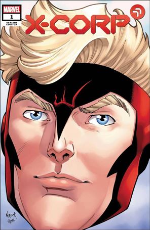 X-Corp issue 1-B Todd Nauck Marvel Headshot Cover