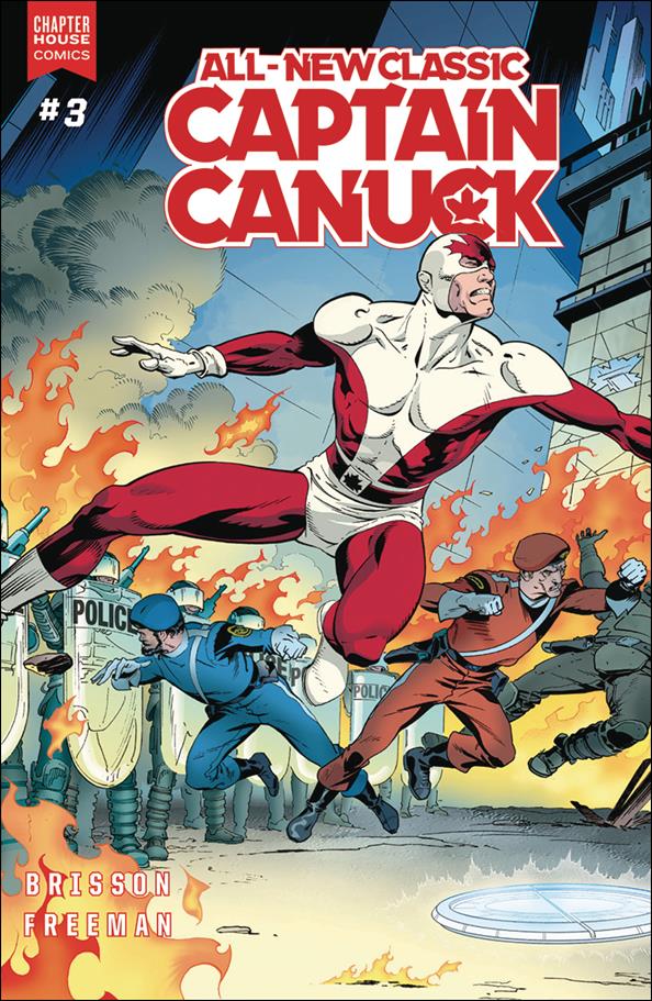 All-New Classic Captain Canuck issue 3 George Freeman Cover