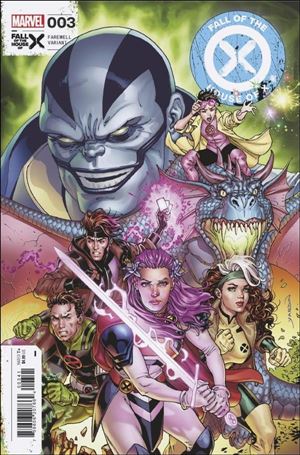 Fall of the House of X issue 3-B David Yardin Farewell Krakoa Cover
