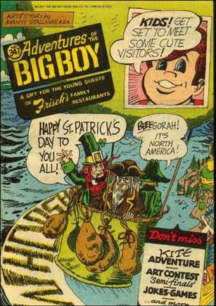 Adventures of the Big Boy issue 347-B Frisch's Cover