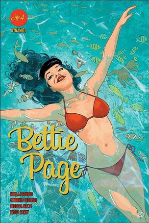 Bettie Page (2020) issue 4-B Kano Cover