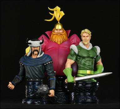 Marvel Mini-Busts (Bowen) item 251 Warriors Three 3-Pack 1/700
