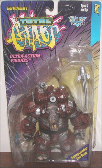 Total Chaos (Series 1) figure 5-B Hoof (Red Armor)