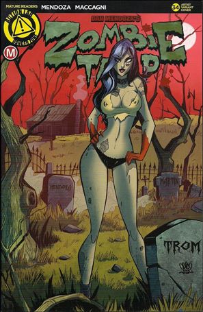 Zombie Tramp (2014) issue 34-E Trom Artist Variant Cover 1/2000