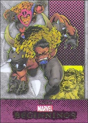 Marvel Beginnings: Series 3 (Base Set) card 495 Tusk