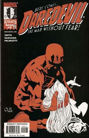 Daredevil (1998) issue 5-B Black, White & Red Cover