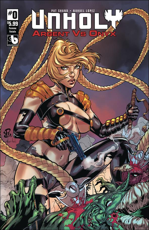 Unholy: Argent vs Onyx issue 0-B Femme Fatale