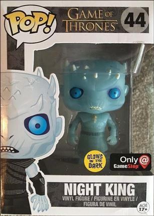 POP! Game of Thrones figure 44-B Night King (GITD) Gamestop