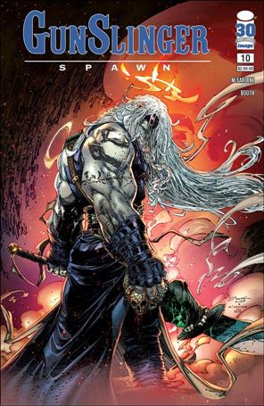 Gunslinger Spawn issue 10-B Brett Booth Cover