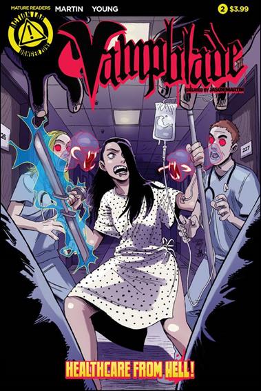 Vampblade issue 2 Winston Young Standard Cover