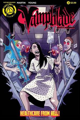 Vampblade issue 2 Winston Young Standard Cover