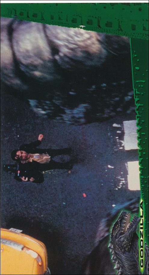 Godzilla Supervue (Base Set) card 16 In Harm's Way
