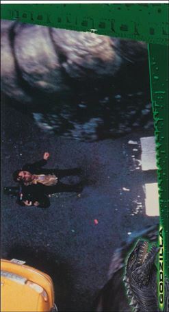 Godzilla Supervue (Base Set) card 16 In Harm's Way