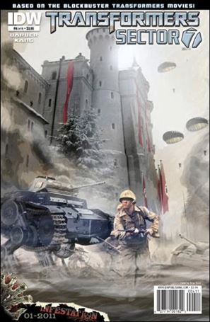 Transformers: Sector 7 issue 4 Brian Rood Cover