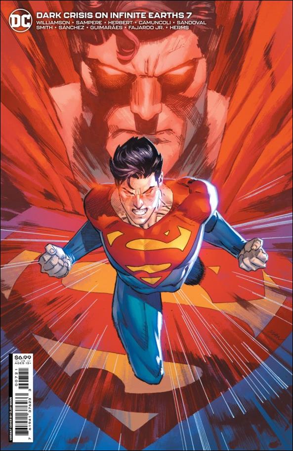 Dark Crisis issue 7-B Clay Mann Cardstock Cover