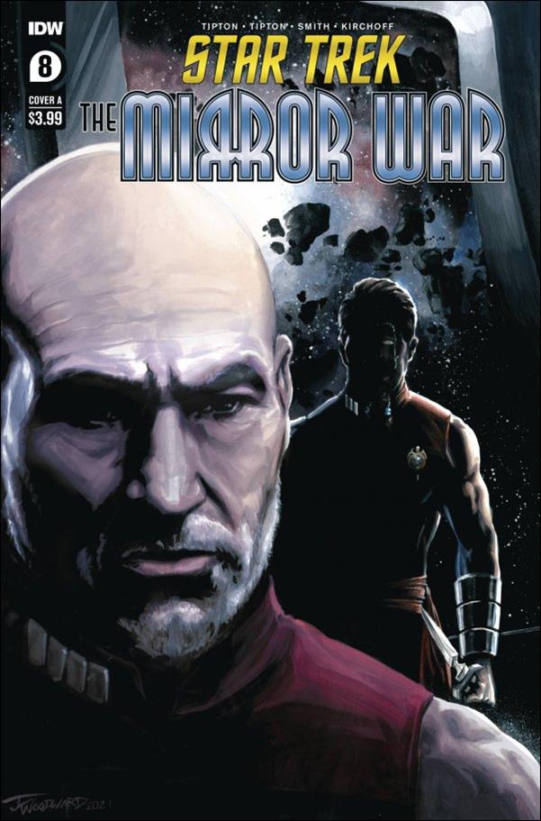 Star Trek: The Mirror War issue 8 J.K. Woodward Cover