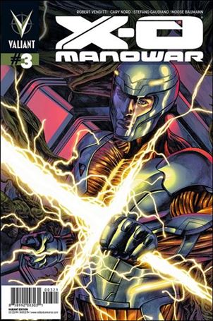 X-O Manowar (2012)  issue 3-B Mico Suayan 1:20 Cover