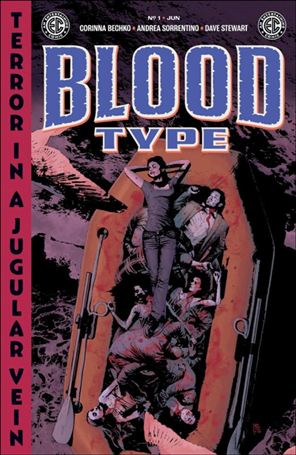 Blood Type issue 1-B Andrea Sorrentino Cover