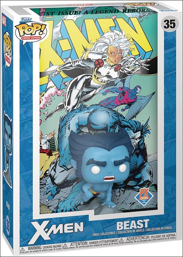 Pop! Comic Covers (Marvel) figure 35 Beast (X-Men, vol. 2 #1A, Oct. 1991)