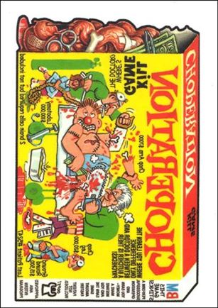 Wacky Packages All-New: Series 1 (Tattoo Subset) card 5 Choperation
