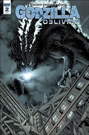 Godzilla: Oblivion issue 2-C Jimbo Salgado 1:10 Cover