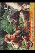 Lost World: Jurassic Park (Base Set) card 4 Sarah and the Baby Stego