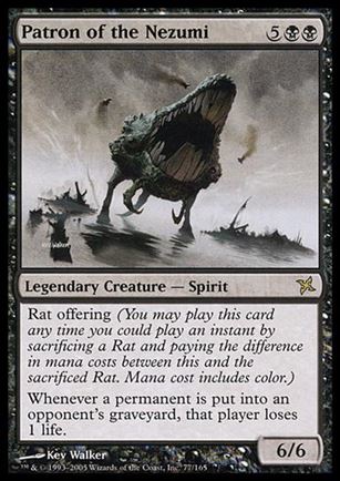 Magic the Gathering: Betrayers of Kamigawa (Base Set) card 77 Patron of the Nezumi
