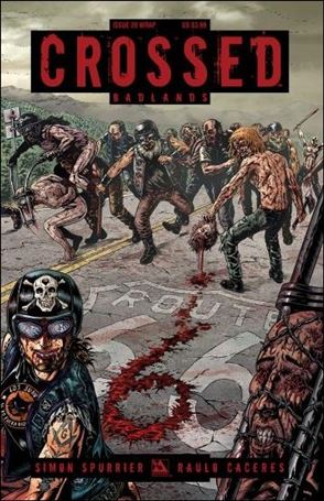 Crossed: Badlands issue 20-B Wraparound Cover