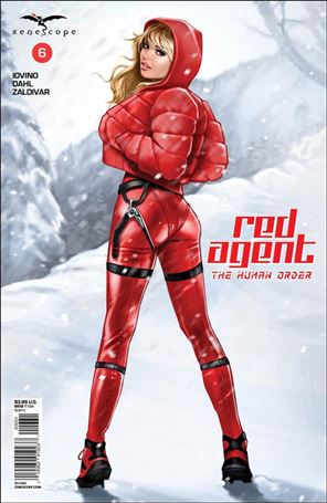 Red Agent: The Human Order issue 6-C Keith Garvey Cover 