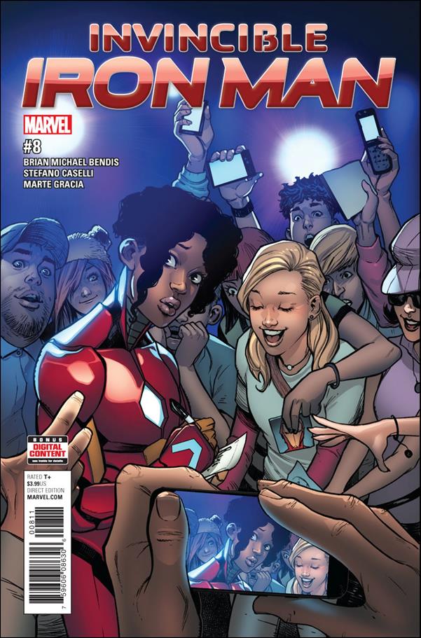 Invincible Iron Man (2017) 8-A by Marvel