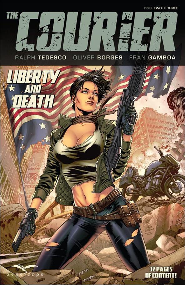 Courier: Liberty and Death issue 2 Igor Vitorino Cover