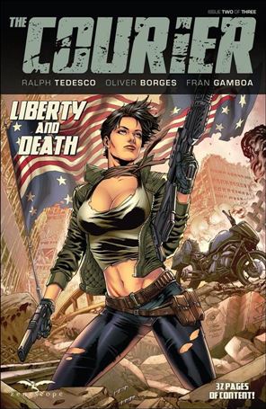 Courier: Liberty and Death issue 2 Igor Vitorino Cover