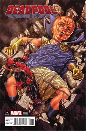 Deadpool (2013) issue 29-B Mark Brooks 1:10 Cover