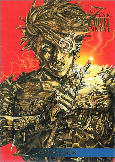 Marvel Annual Flair '95 (Base Set) card 34 Douglock