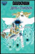 Darkman vs the Army of Darkness issue 1-D George Perez Negative Cover