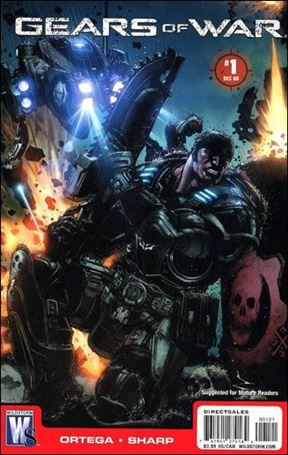 Gears of War issue 1-B Brandon Badeaux Cover