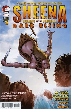 Sheena Queen of the Jungle: Dark Rising issue 3-C Kalman Andrasofsky Cover