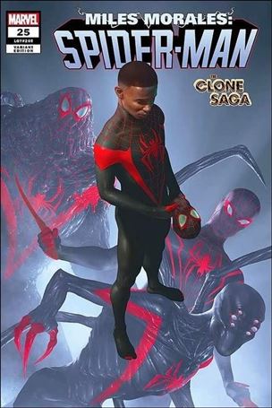 Miles Morales: Spider-Man (2018) issue 25-H Rahzzah Comic Mint Cover