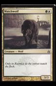 Magic the Gathering: Ravnica (Base Set)  card 239 Watchwolf
