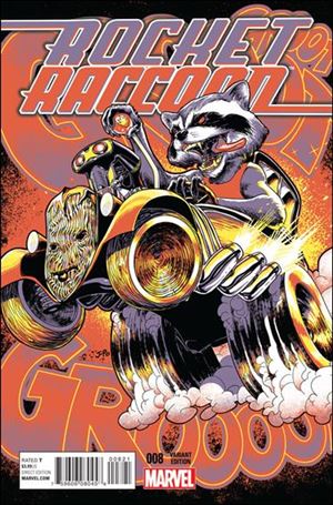 Rocket Raccoon (2014) issue 8-C Justin Ponsor 1:25 Cover