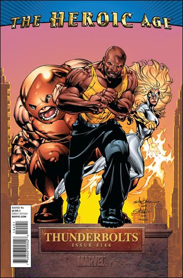 Thunderbolts (1997) issue 144-B Larry Stroman 1:15 "Heroic Age" Cover