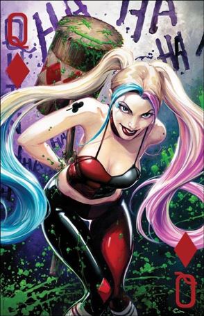 Harley Quinn (2021) issue 31-G Clayton Crain Virgin Cover