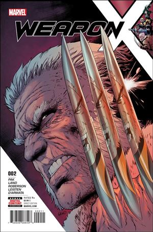 Weapon X (2017) issue 2 Greg Land Cover