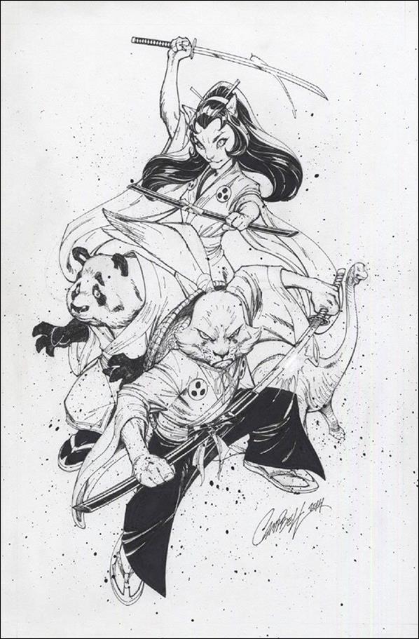 Usagi Yojimbo (2019) issue 1-G J. Scott Campbell B&W Cover 1/775